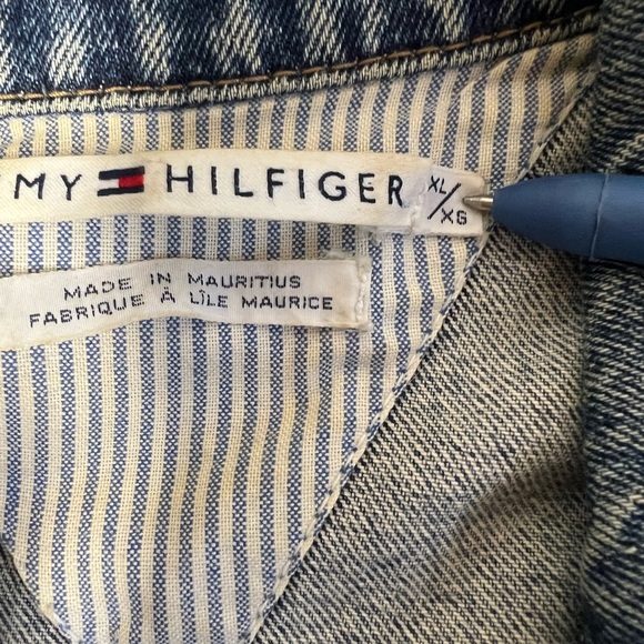 Vintage Tommy Hilfiger  Denim Jacket size XL - Picture 8 of 10